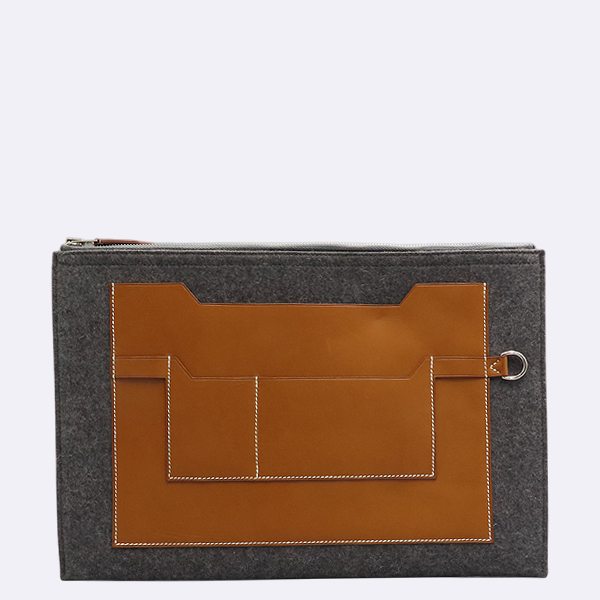 에르메스 레더 투두 37 클러치